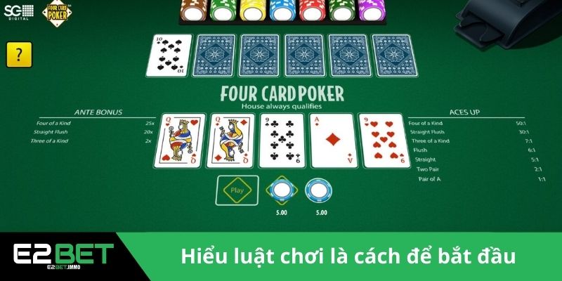 Poker Online E2BET – Đấu Trí Đỉnh Cao Trên Bàn Cược - SLOTVEXA99