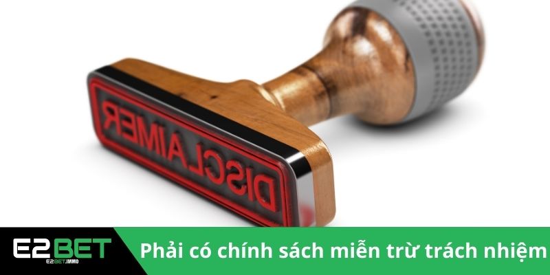 Miễn Trừ Trách Nhiệm Và Những Quy Định Pháp Lý Tại E2BET - SLOTVEXA99 Miễn Trừ Trách Nhiệm Và Những Quy Định Pháp Lý Tại E2BET - SLOTVEXA99